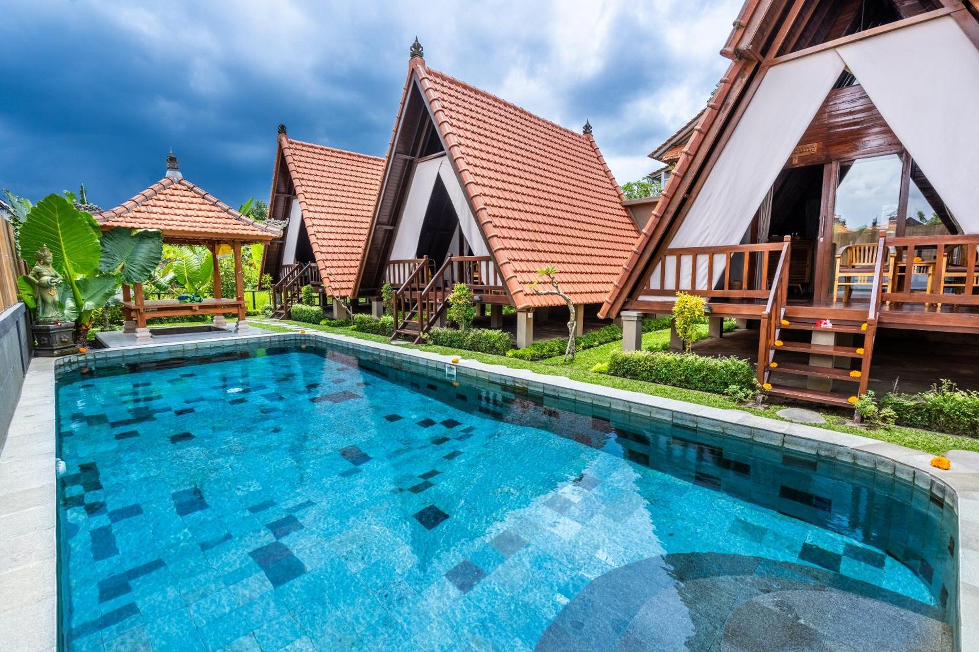 Lumbung Sari Villa Ubud Exterior foto